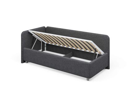 Кровать Сонум Capri Кашемир Бежевый (с подъемным механизмом) 80х190