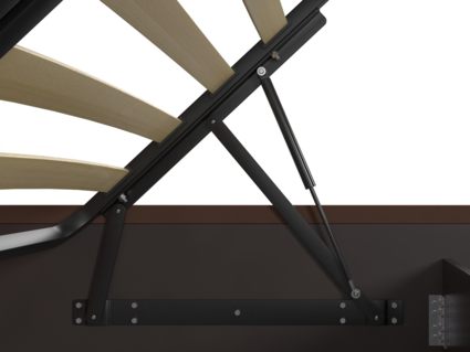 Кровать Lonax Фелиса велюр Dolly-17 (с подъемным механизмом) 180х190