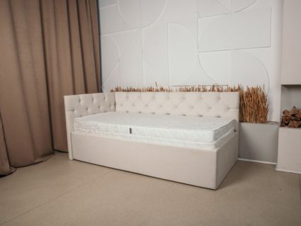 Кровать Димакс Бриони Альбус с подъемным механизмом 90х190