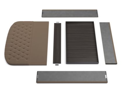 Кровать Lonax Венеция велюр Dolly-17 (с подъемным механизмом)