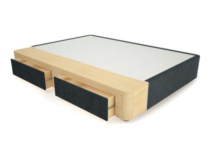 Кровать Mr.Mattress Site Box велюр Grey 245