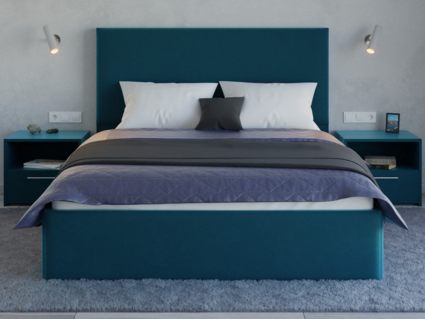 Кровать Lonax Фелиса велюр Dolly-17 (с подъемным механизмом) 180х190