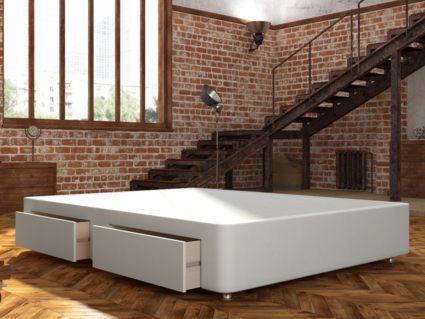 Кровать Mr.Mattress Site Box экокожа White 243