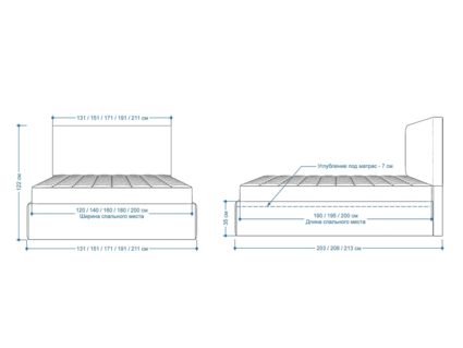Кровать Lonax Фелиса велюр Dolly-17 (с подъемным механизмом) 180х190