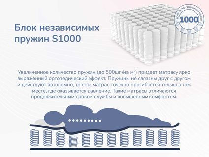 Матрас Димакс Relmas Cocos S1000 60х120