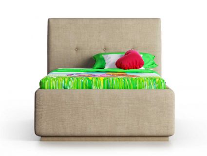 Кровать Nuvola Bianco Bravo cream (с подъемным механизмом)