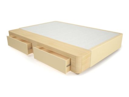 Кровать Mr.Mattress Site Box экокожа Beige 252