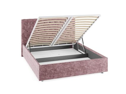 Кровать Сонум Florence Кашемир Синий (с подъемным механизмом) 80х190