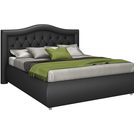 Кровать Sleeptek Premier 6 Экокожа Black 160х190