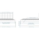 Кровать Lonax Адель велюр Dolly-1 (с подъемным механизмом) 120х200