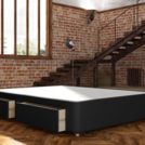 Кровать Mr.Mattress Site Box экокожа Black 160х200