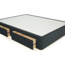 Кровать Mr.Mattress Site Box велюр Grey 180х200