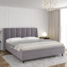 Кровать Sontelle Style Skordia Malta grey 160х190